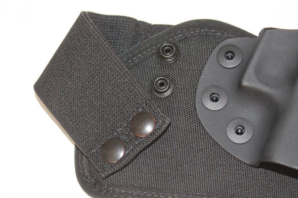 The Rapid Snap military grade integrated belt system allows for fast on and off of your IWB concealed carry system.