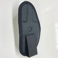 Neoprene foam wedge attached