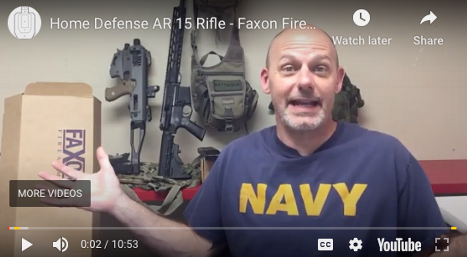 Home Defense AR 15 Rifle - Faxon Firearms Ascent 16" Carbine