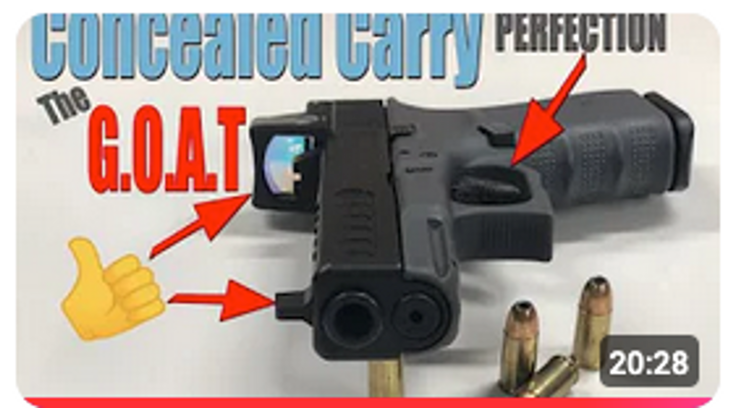 The MOST POPULAR HandGun in the WORLD for Concealed Carry - 2025