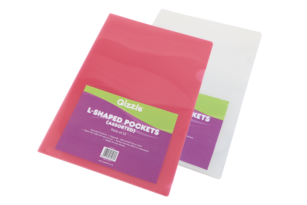 QIZZLE L-SHAPED POCKETS, PKT 12
