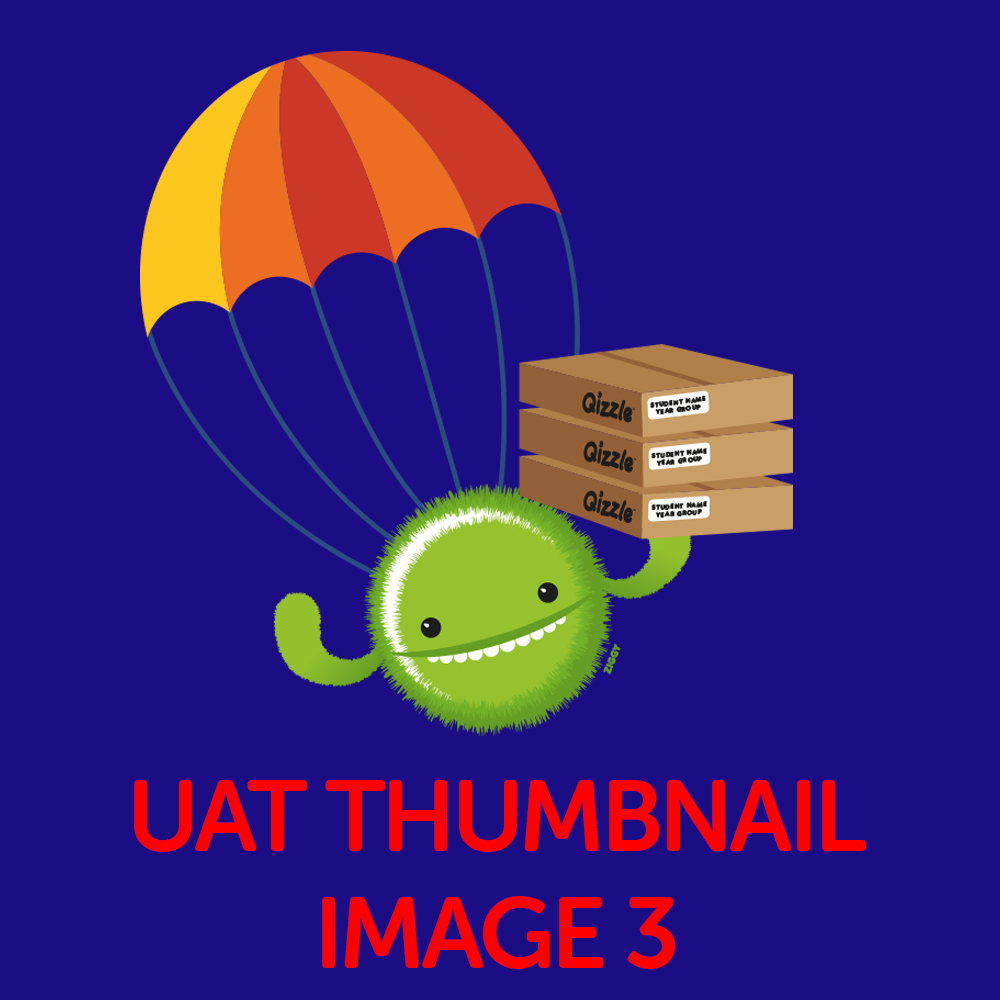 QIZZLE 3D BAG TAGS ZIGGY TEST