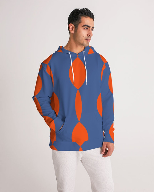 Men's Twisted Orange Pullover Hoodie