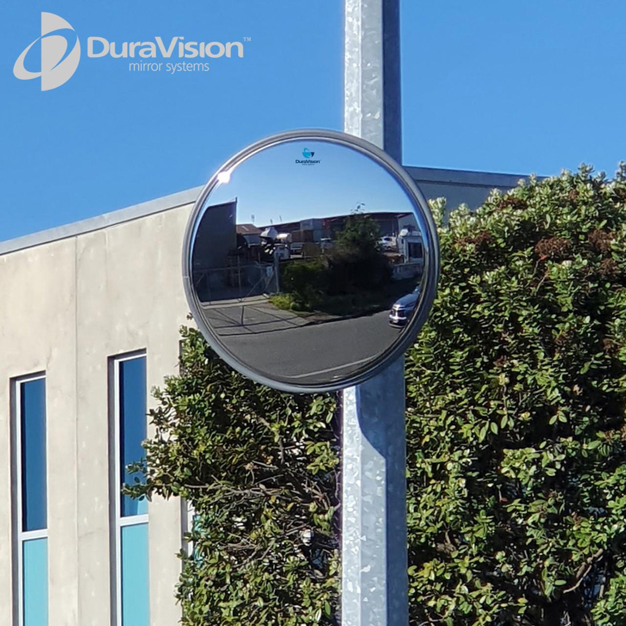 Large Convex Traffic Mirror - Pole Mounted - Kingfisher Direct Ltd