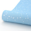 Snow on Blue - Patterned Cross Stitch Fabric