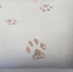 Paw Prints Cross Stitch Fabric