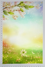 Spring Bliss Cross Stitch Fabric