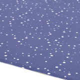 Snow on Navy Cross Stitch Fabric