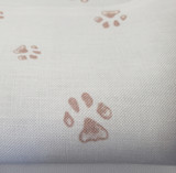 Paw Prints Cross Stitch Fabric