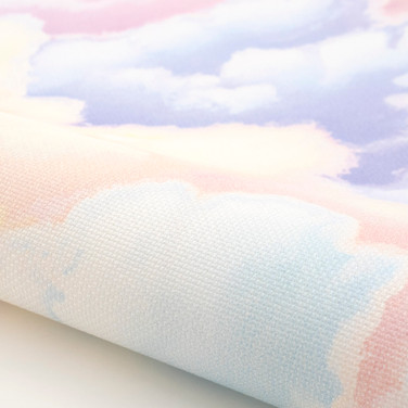 Cotton Candy Clouds Cross Stitch Fabric