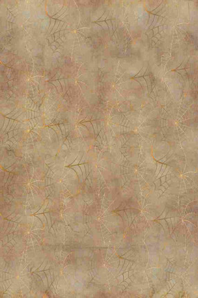 Mocha Parchment Webs Cross Stitch Fabric 