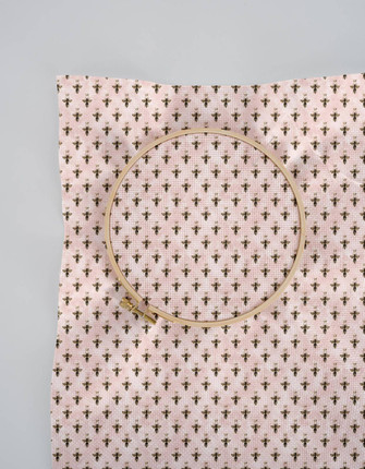 Queen Bee Cross Stitch Fabric Queen Bee Cross Stitch Fabric