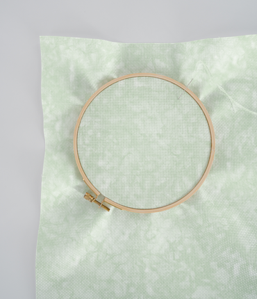 Kelp Cross Stitch Fabric Kelp Cross Stitch Fabric