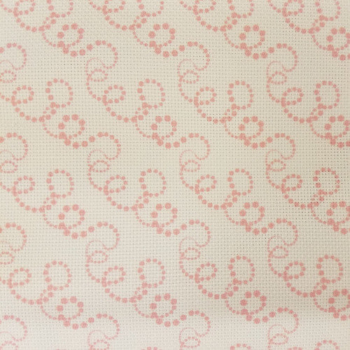Christmas Swirls - Patterned Cross Stitch Fabric