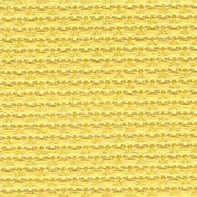 Lemon Meringue - Solid Cross Stitch Fabric