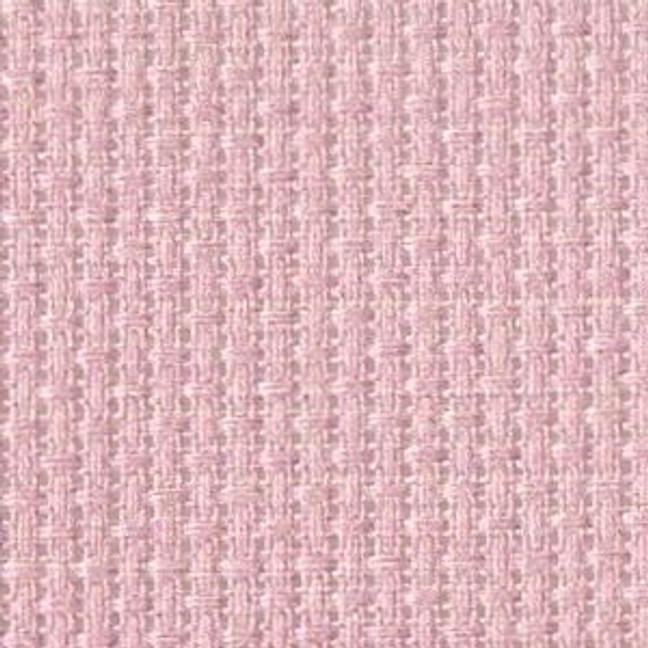 Parisian Pink - Solid Cross Stitch Fabric - Fabric Flair