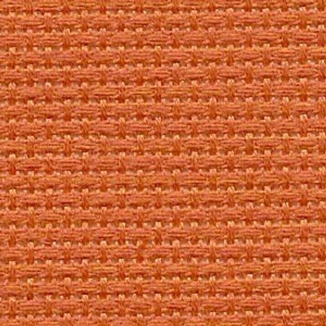 Pumpkin Pie - Solid Cross Stitch Fabric