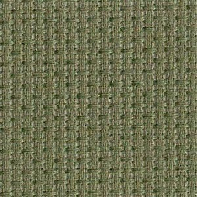 Seaweed Green - Solid Cross Stitch Fabric