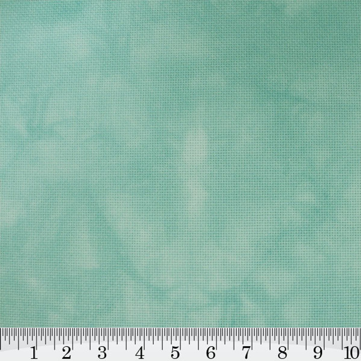 Pale Misty Blue - Hand Dyed Cross Stitch Fabric