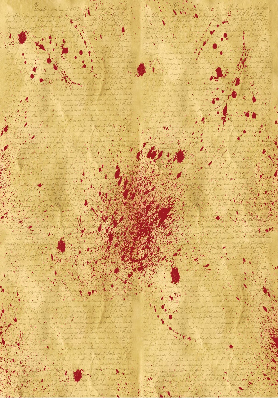 Blood Red Cross Stitch Fabric
