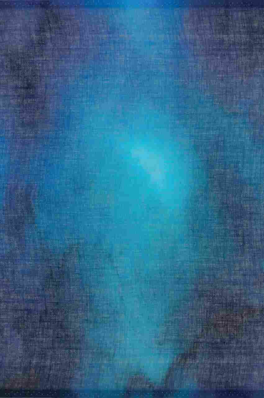 Splendid Blue Cross Stitch Fabric
