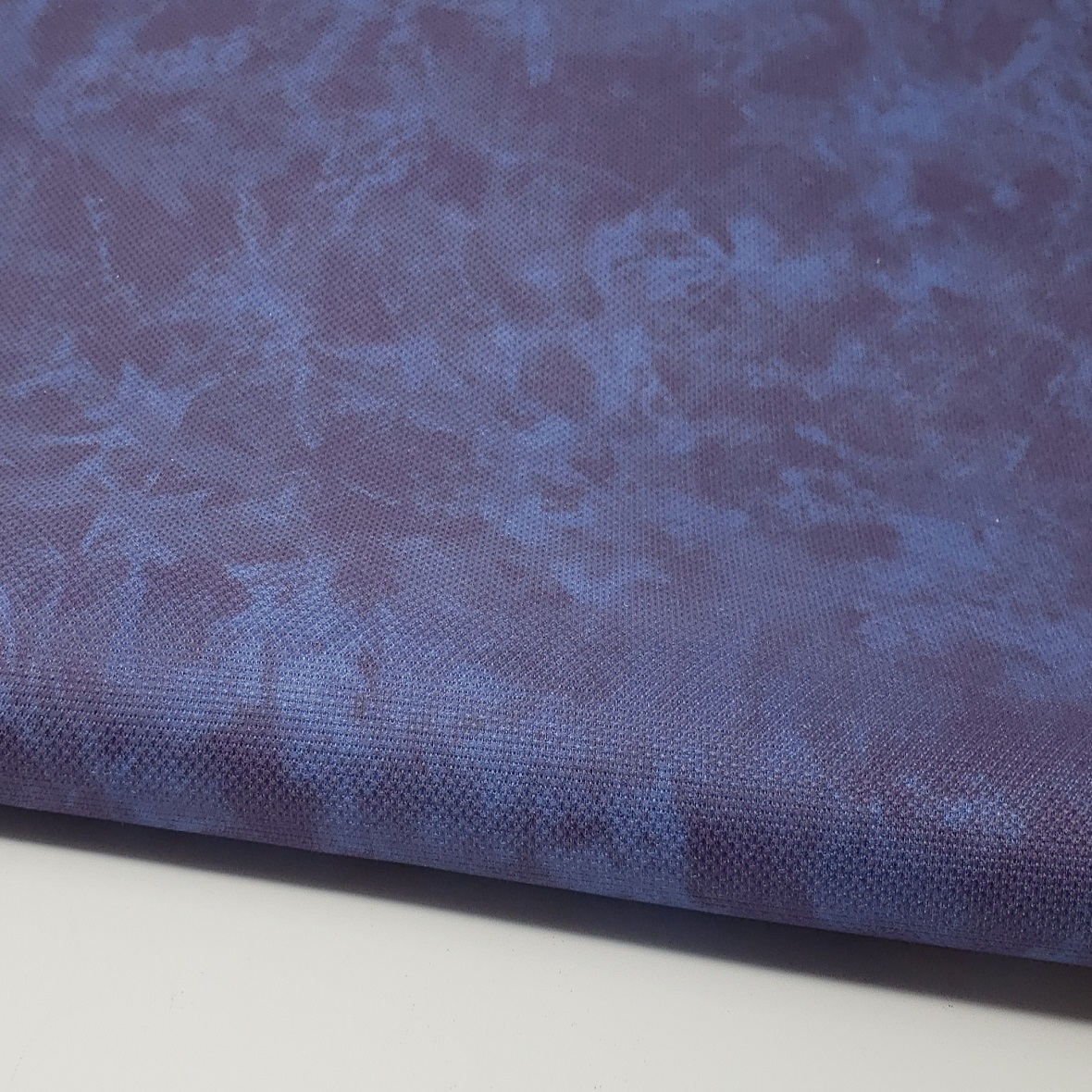  Hand-Dyed 16 Count Aida Cloth, Cross-Stitch Fabric - 17 x 19  - Navy Blue
