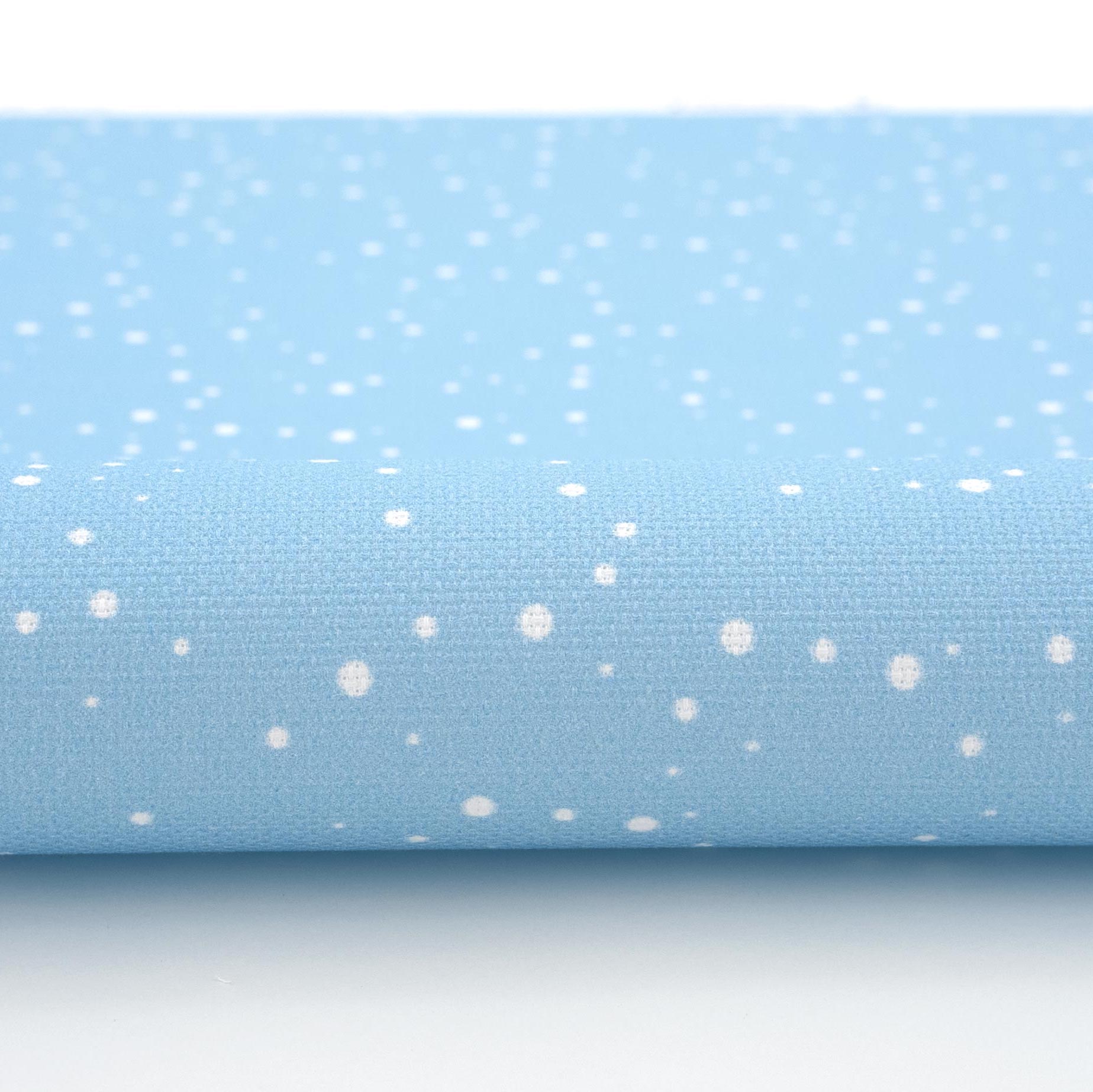 Tiny Neutral Snowflakes 14 Count Aida 18” x 27” Cross Stitch Cloth, Fabric  Flair