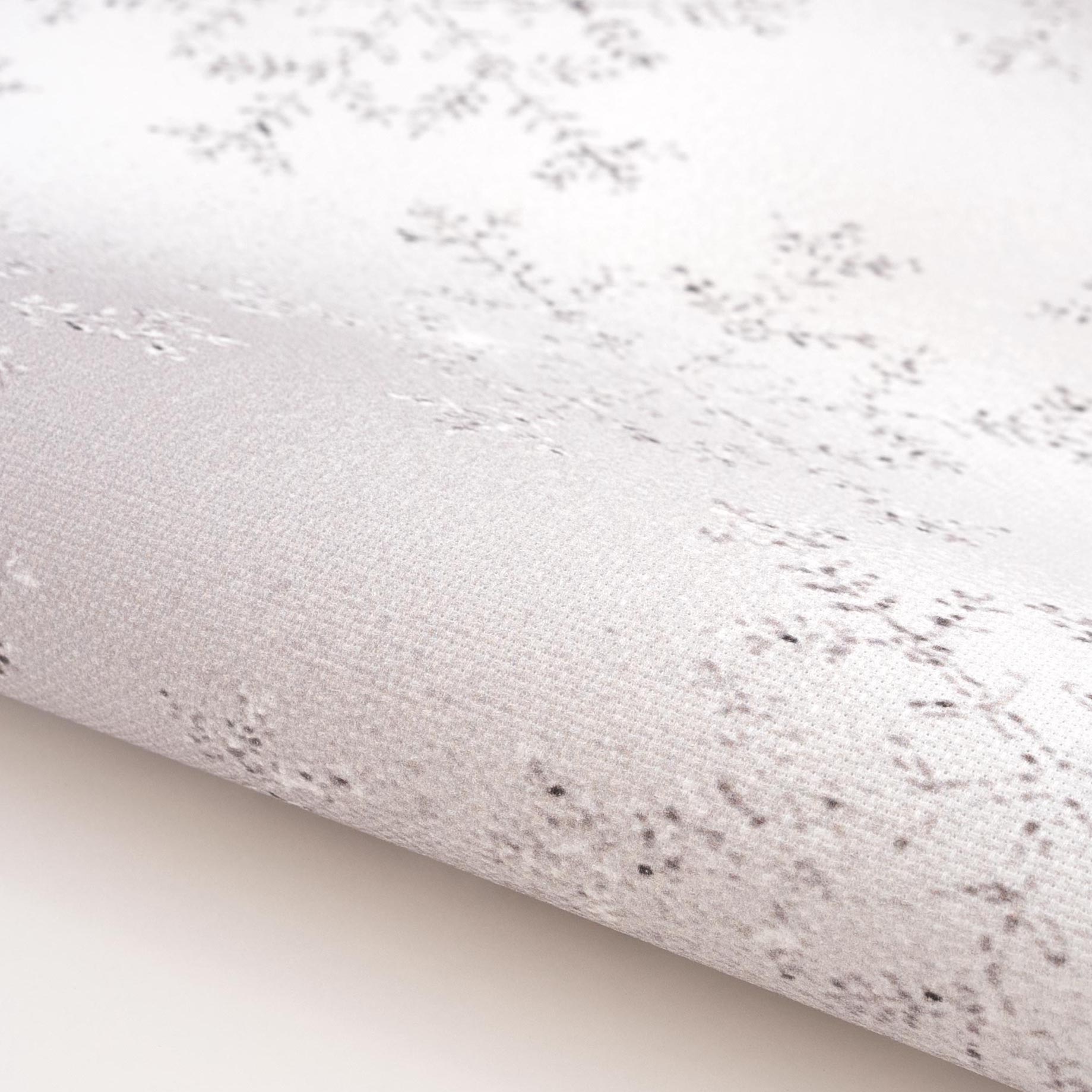 Silver Snowflakes Cotton Lycra