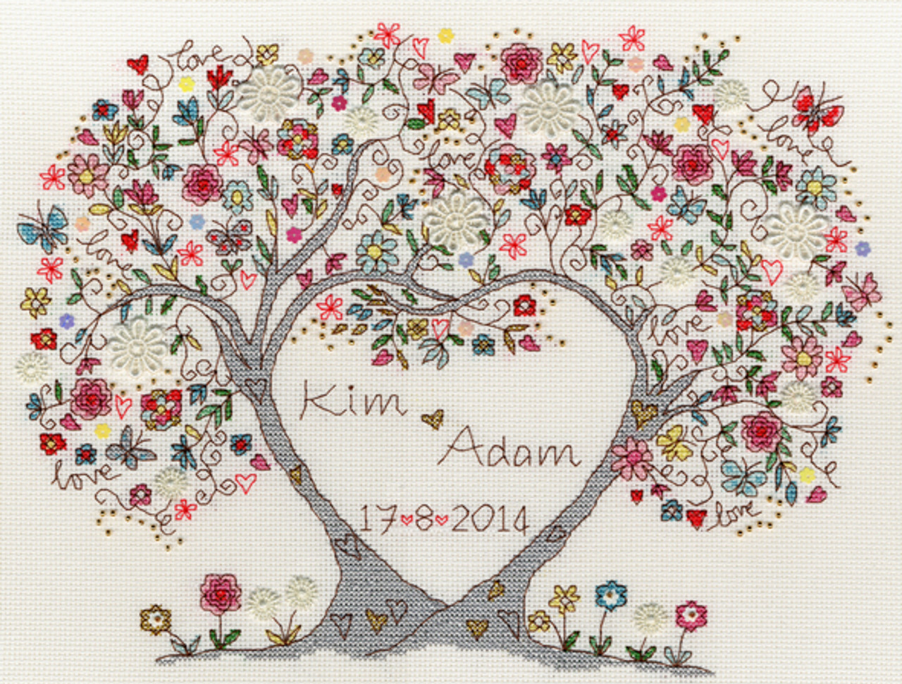 Cross Stitch Wedding