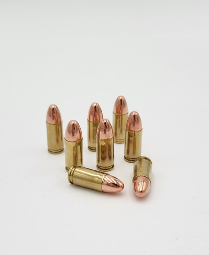 9mm Luger 124 GR FMJ 500 Rounds