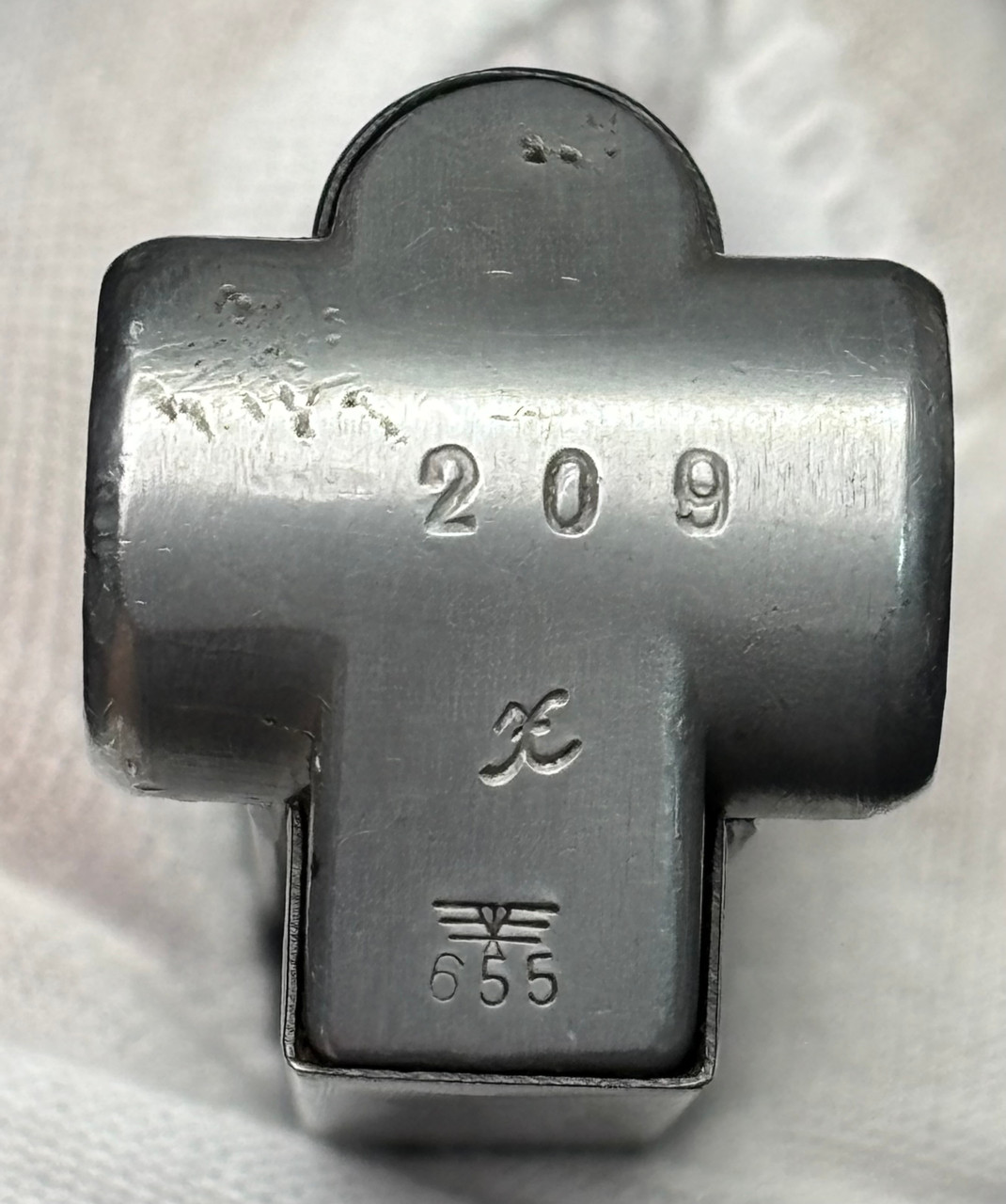 Excellent 1939 Factory Mauser Stamped P.08 Luger magazine 209”x