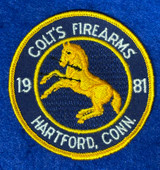 Excellent 1981 Colt Hartford Patch