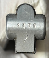 Excellent Haenel 122 Tube 3359 “f” issued to 1940-42 Code Luger P.08
