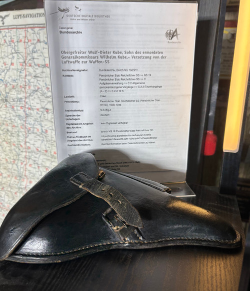 Very Good SS Officers P.08 Luger Holster