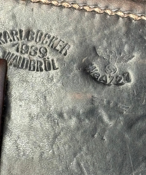 Very Good 1939 Naval Issue Kriegsmarine Eagle M Accepted P.08 Luger Holster