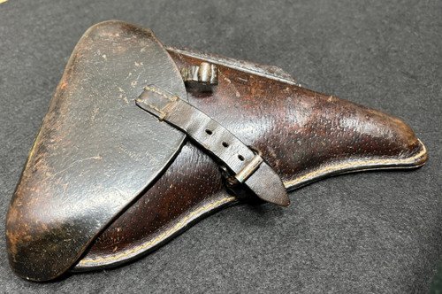 Very Good 1942 E.G. Leuner Pigskin P.08 Luger Holster