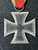 Very Good Nazi Iron Cross with Ribbon/pin