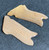 Exceptional and Excellent Blonde Mauser Late World War II Luger P.08 grips, unnumbered and Unmarked