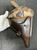 Very Good 1939 A. Fischer Guttstadt Berlin Germany Made P.08 Military Luger Holster - Chocolate Brown