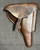 Very Good 1939 A. Fischer Guttstadt Berlin Germany Made P.08 Military Luger Holster - Chocolate Brown