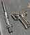 Good Mauser byf 41 Luger P.08- Matching Serial Numbers with Wood Grips- 4227 “y”