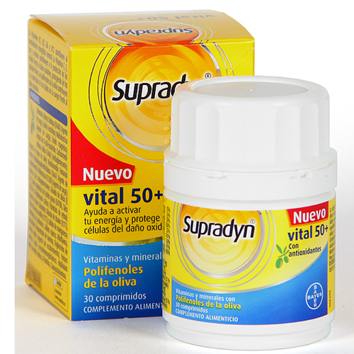 Supradyn 50+ antioxidante 30 comprimidos