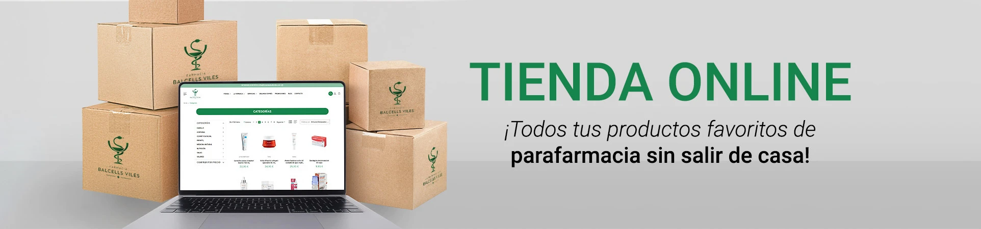 Tienda online parafarmacia en Sabadell