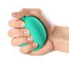CanDo Memory Foam Squeeze Ball, Medium, 3.5 inch Diameter - Green.