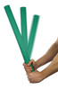 CanDo Twist-Bend-Shake Flexible Exercise Bar, 24 inches, Medium - Green.