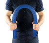 CanDo Twist-Bend-Shake Flexible Exercise Bar, 36 inches, Heavy - Blue.