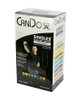 CanDo Low Powder Pre-cut 5 foot Exercise Bands, X-Heavy - Black - 30/BX.