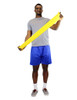 CanDo Latex Free Pre-cut Exercise Band, 4 feet, X-Light - Yellow.