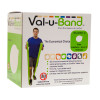 Val-u-Band Resistance Bands, 50-YRD Dispenser Roll, Latex-Free, Level 3/7 - Lime.