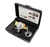 Baseline Pinch Gauge with Case, Mechanical, Gold - 2 lbs Capacity.